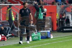 2. Bundesliga - Fußball - FC Ingolstadt 04 - SV Darmstadt 98 - 3:0 - Cheftrainer Stefan Leitl (FCI)