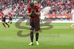 2. Bundesliga - Fußball - FC Ingolstadt 04 - 1. FC Nürnberg - Stefan Kutschke (20, FCI) verpasste Chance