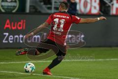 2. BL - Saison 2017/2018 - FC Ingolstadt 04 - Eintracht Braunschweig - Dario Lezcano (#11 FCI) - Foto: Meyer Jürgen