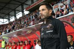 2. Bundesliga - Fußball - FC Ingolstadt 04 - FC Erzgebirge Aue - Cheftrainer Stefan Leitl (FCI)