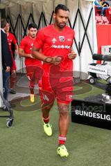 2. BL - Saison 2017/2018 - FC Ingolstadt 04 - SSV Jahn Regensburg - Marvin Matip (#34 FCI) beim warm machen - Foto: Meyer Jürgen