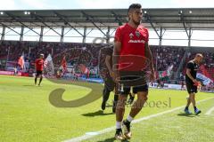 2. BL - Saison 2017/2018 - FC Ingolstadt 04 - 1. FC Union Berlin - Dario Lezcano (#11 FCI) vor dem Spiel beim warm machen - Foto: Meyer Jürgen