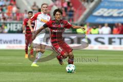 2. Bundesliga - Fußball - FC Ingolstadt 04 - SSV Jahn Regensburg - Takahiro Sekine (22, FCI)