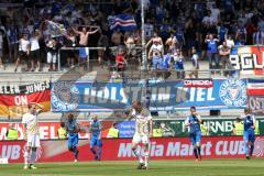 2. Bundesliga - Fußball - FC Ingolstadt 04 - Holstein Kiel - Tor für Kiel Enttäuschung Tobias Schröck (21, FCI) Tobias Levels (3, FCI)