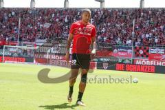 2. BL - Saison 2017/2018 - FC Ingolstadt 04 - 1. FC Union Berlin - Marcel Tisserant (#32) vor dem Spiel beim warm machen -  Foto: Meyer Jürgen