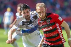 2. BL - Saison 2017/2018 - FC Ingolstadt 04 - Arminia Bielefeld - Moritz Hartmann (#9 FCI) - Foto: Meyer Jürgen