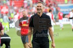 2. Bundesliga - Fußball - FC Ingolstadt 04 - SSV Jahn Regensburg - Sieg Jubel Cheftrainer Achim Beierlorzer (Jahn)