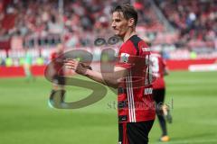 2. Bundesliga - Fußball - FC Ingolstadt 04 - 1. FC Nürnberg - Stefan Kutschke (20, FCI) schimpft zum Schiedsrichter