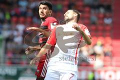 2. Bundesliga - Fußball - FC Ingolstadt 04 - SSV Jahn Regensburg - Almog Cohen (8, FCI) Marcel Hofrath (7 Jahn)