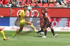 2. Bundesliga - Fußball - FC Ingolstadt 04 - 1. FC Union Berlin - 0:1 - rechts Marvin Matip (34, FCI) Flanke