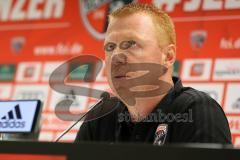 2. Bundesliga - Fußball - FC Ingolstadt 04 - 1. FC Union Berlin - Pressekonferenz nach dem Spiel - Cheftrainer Maik Walpurgis (FCI)