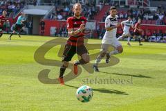 2. BL - Saison 2017/2018 - FC Ingolstadt 04 - Arminia Bielefeld - Moritz Hartmann (#9 FCI) - Foto: Meyer Jürgen