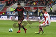 2. Bundesliga - Fußball - FC Ingolstadt 04 - Fortuna Düsseldorf - Christian Träsch (28, FCI) Adam Bodzek (13 Fortuna)
