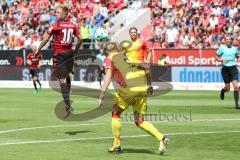 2. Bundesliga - Fußball - FC Ingolstadt 04 - 1. FC Union Berlin - 0:1 - Sonny Kittel (10, FCI) Pedersen Kristian (Union 6)