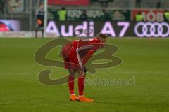 2. BL - Saison 2017/2018 - FC Ingolstadt 04 - VFL Bochum - Enttäuschte Spieler nach dem Spiel - Sonny Kittel (#10 FCI) - Foto: Meyer Jürgen