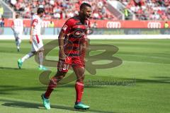 2. Bundesliga - Fußball - FC Ingolstadt 04 - 1. FC Kaiserslautern - Torchance Marvin Matip (34, FCI) schreit und ärgert sich, Jan-Ole Sievers Torwart (32 Kaiserslautern) hält,