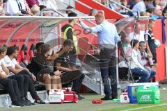 2. Bundesliga - Fußball - FC Ingolstadt 04 - SSV Jahn Regensburg - Besprechung dan der Bank,Co-Trainer Michael Henke (FCI) Cheftrainer Maik Walpurgis (FCI)