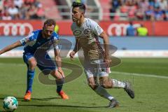 2. BL - Saison 2017/2018 - FC Ingolstadt 04 - Holstein Kiel - Alfredo Morales (#6 FCI) - Foto: Meyer Jürgen