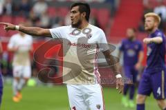 2. BL - Saison 2017/2018 - FC Ingolstadt 04 - FC Erzgebirge Aue - Dario Lezcano (#11 FCI) - Foto: Meyer Jürgen