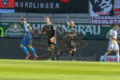 2. BL - Saison 2017/2018 - FC Ingolstadt 04 - Holstein Kiel - Orjan Nyland (#1 Torwart FCI) schreit seine Mitspieler an -  - Foto: Meyer Jürgen