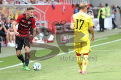 2. Bundesliga - Fußball - FC Ingolstadt 04 - 1. FC Union Berlin - 0:1 - Phil Neumann (26, FCI) Hedlund Simon (Union 17)