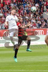 2. Bundesliga - Fußball - FC Ingolstadt 04 - 1. FC Nürnberg - Marvin Stefaniak (15 FCN) Robert Leipertz (13, FCI)