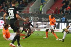 2. Bundesliga - Fußball - FC Ingolstadt 04 - SV Darmstadt 98 - Sonny Kittel (10, FCI) trifft zum 2:0 Tor Jubel