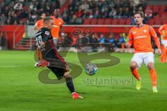 2. BL - Saison 2017/2018 - FC Ingolstadt 04 - SV Darmstadt 98 - Sonny Kittel (#10 FCI) beim Schuss - Foto: Meyer Jürgen