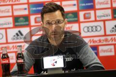 2. Bundesliga - Fußball - FC Ingolstadt 04 - DSC Armenia Bielefeld - Pressekonferenz nach dem Spiel Cheftrainer Stefan Leitl (FCI)