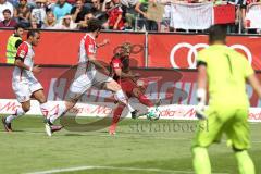 2. Bundesliga - Fußball - FC Ingolstadt 04 - SSV Jahn Regensburg - rechts Flanke Sonny Kittel (10, FCI)