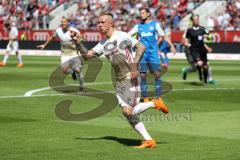 2. Bundesliga - Fußball - FC Ingolstadt 04 - Holstein Kiel - Tor Ausgleich 1:1 durch Sonny Kittel (10, FCI) Jubel