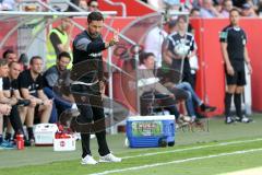 2. Bundesliga - Fußball - FC Ingolstadt 04 - Holstein Kiel - Cheftrainer Stefan Leitl (FCI)