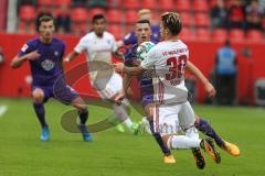 2. BL - Saison 2017/2018 - FC Ingolstadt 04 - FC Erzgebirge Aue - Thomas Pledl (#30 FCI) - Foto: Meyer Jürgen