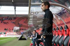 2. Bundesliga - Fußball - FC Ingolstadt 04 - SV Darmstadt 98 - 3:0 - Cheftrainer Stefan Leitl (FCI)
