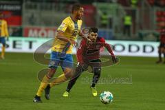 2. BL - Saison 2017/2018 - FC Ingolstadt 04 - Eintracht Braunschweig - Almog Cohen (#8 FCI) - Foto: Meyer Jürgen