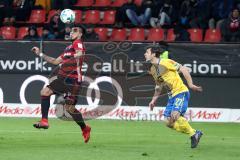 2. Bundesliga - FC Ingolstadt 04 - Eintracht Braunschweig - Darío Lezcano (11, FCI) Niko Kijewski (#27 Braunschweig)