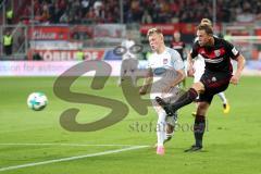 2. Bundesliga - Fußball - FC Ingolstadt 04 - 1. FC Heidenheim - Marcel Gaus (19, FCI) Torschuß, Kevin Lankford (35 HDH)