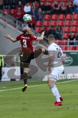 2. Bundesliga - Fußball - FC Ingolstadt 04 - DSC Armenia Bielefeld - Tobias Levels (3, FCI) Florian Hartherz (28 DSC)