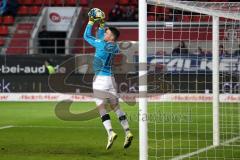 2. Bundesliga - Fußball - FC Ingolstadt 04 - SV Sandhausen - Torwart Schuhen, Marcel (16 SV) hält sicher