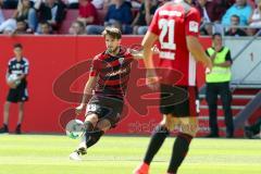 2. BL - Saison 2017/2018 - FC Ingolstadt 04 - 1. FC Union Berlin - Roman Bregerie (#18 FCI) beim Freistoss - Foto: Meyer Jürgen