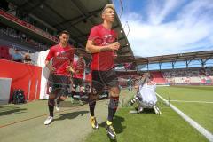 2. Bundesliga - Fußball - FC Ingolstadt 04 - 1. FC Union Berlin - 0:1 - Warmup Alfredo Morales (6, FCI) Stefan Kutschke (20, FCI)