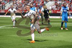 2. Bundesliga - Fußball - FC Ingolstadt 04 - Holstein Kiel - Tor Ausgleich 1:1 durch Sonny Kittel (10, FCI) Jubel