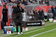 2. Bundesliga - Fußball - FC Ingolstadt 04 - Fortuna Düsseldorf - Cheftrainer Stefan Leitl (FCI)