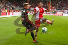 2. BL - Saison 2017/2018 - FC Ingolstadt 04 - Fortuna Düsseldorf - Thomas Pledl (#30 FCI) - Foto: Meyer Jürgen