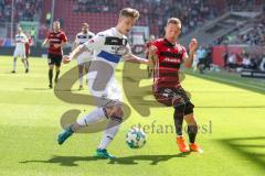 2. Bundesliga - Fußball - FC Ingolstadt 04 - DSC Armenia Bielefeld - Henri Weigelt (31 DSC) Sonny Kittel (10, FCI)