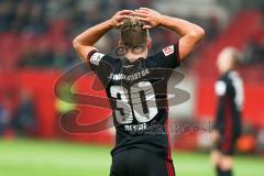 2. BL - Saison 2017/2018 - FC Ingolstadt 04 - SV Darmstadt 98 - Thomas Pledl (#30 FCI) enttäuscht - Foto: Meyer Jürgen