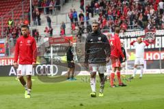 2. Bundesliga - Fußball - FC Ingolstadt 04 - FC Erzgebirge Aue - Spiel ist aus Niederlage, hängende Köpfe bei Ingolstadt, Stefan Lex (14, FCI) Marvin Matip (34, FCI)