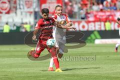 2. Bundesliga - Fußball - FC Ingolstadt 04 - SSV Jahn Regensburg - Andreas Geipl (8 Jahn) Almog Cohen (8, FCI)