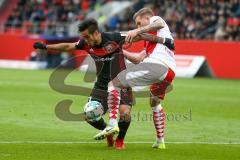 2. BL - Saison 2017/2018 - FC Ingolstadt 04 - Fortuna Düsseldorf - Dario Lezcano (#11 FCI) - Foto: Meyer Jürgen