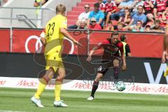 2. Bundesliga - Fußball - FC Ingolstadt 04 - 1. FC Union Berlin - 0:1 - Marcel Gaus (19, FCI) Kroos Felix (Union 23)